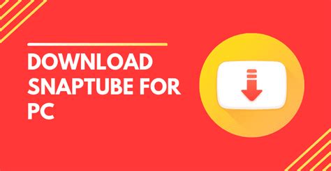 snaptube para computadora windows 10